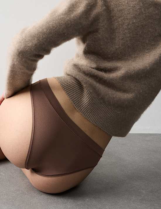 4pk Flexifit&trade; Brazilian Knickers