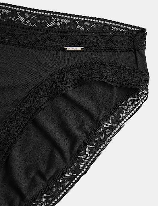 4pk Modal Rich with Silk High Leg Knickers