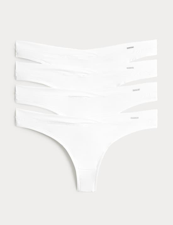4 Pack Flexifit&trade; Thongs