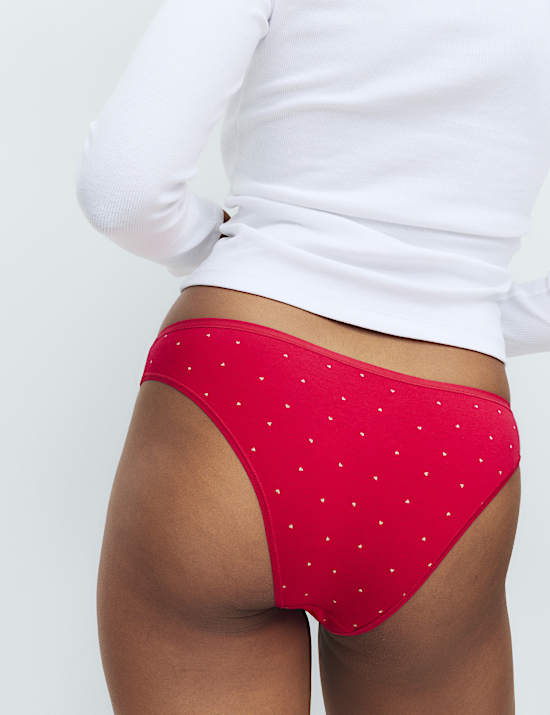 5pk No VPL Cotton Modal Brazilian Knickers