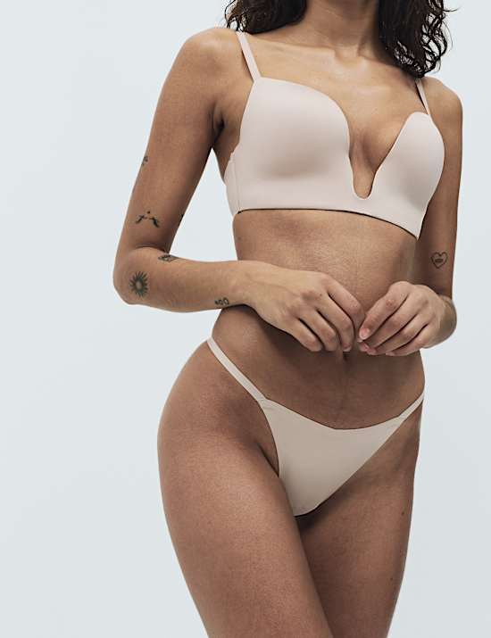 3 Pack Body Invisibles&trade; No VPL G-String Thongs