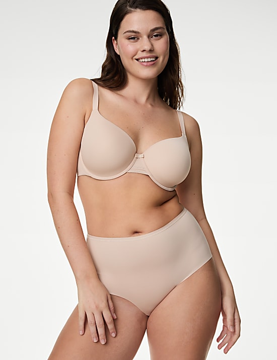 3pk Flexifit&trade; No VPL High Rise Shorts