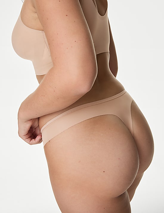 3pk Flexifit&trade; No VPL Thongs