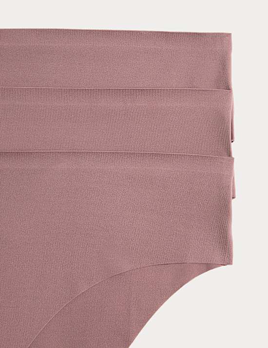3pk Invisible No VPL Brazilian Knickers