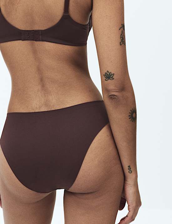 3 pack Body Invisibles&trade; No VPL Brazilian Knickers