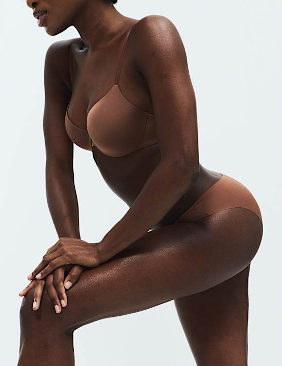 3 pack Body Invisibles&trade; No VPL Brazilian Knickers