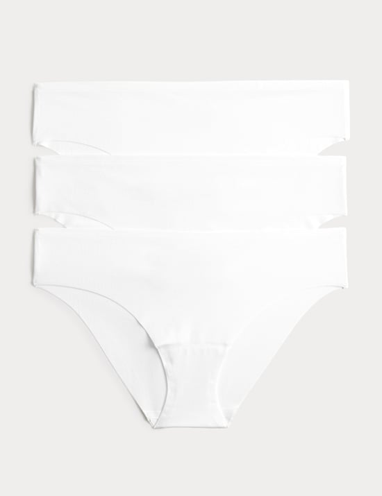3 pack Body Invisibles&trade; No VPL Brazilian Knickers