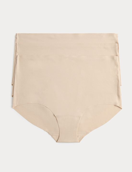 3pk No VPL High Rise Knicker Shorts