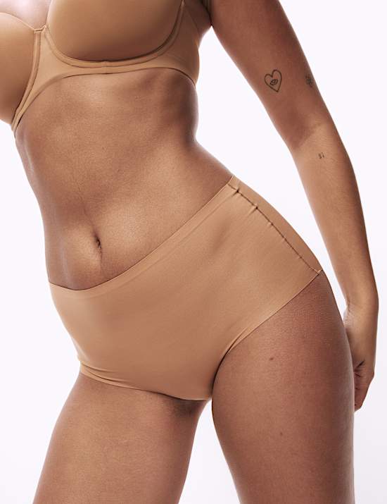 3pk No VPL High Rise Knicker Shorts