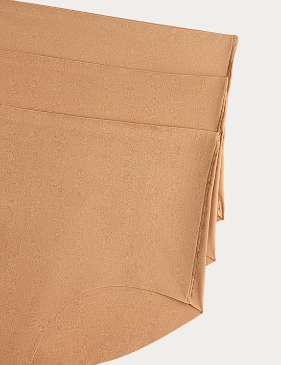 Lot de 3 culottes shorty Body Invisibles taille haute sans coutures apparentes