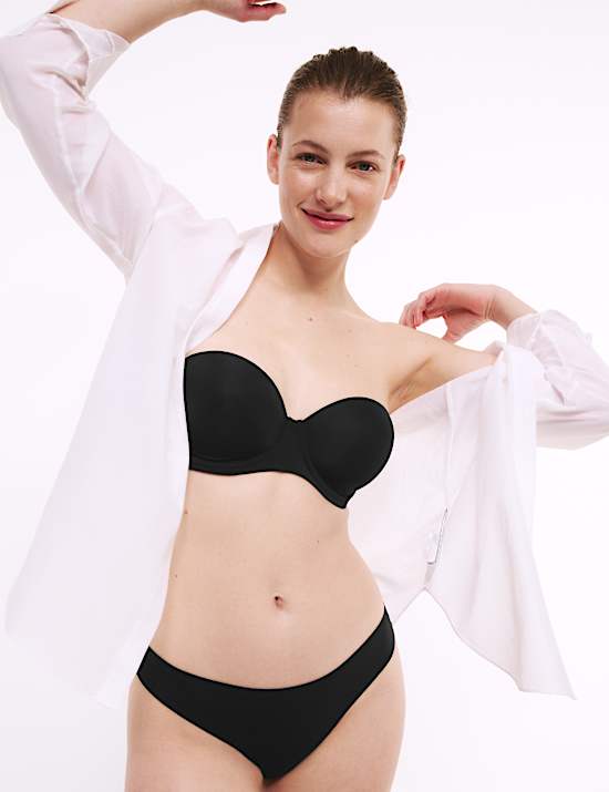 Bavlněné punčochy bez viditelného lemu, 3 ks