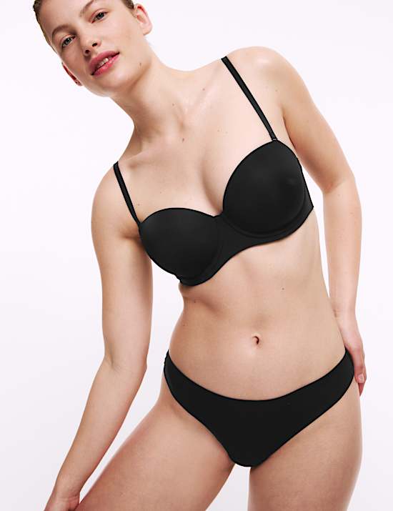 Bavlněné punčochy bez viditelného lemu, 3 ks