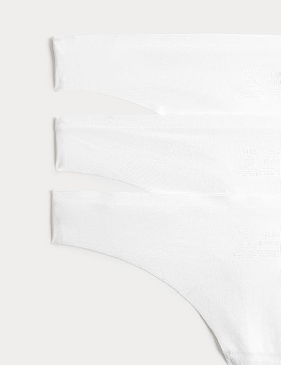 3 pack Body Invisibles&trade; No VPL Thongs