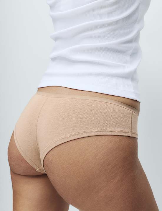 5 Pack Cotton Modal Hipster Knickers