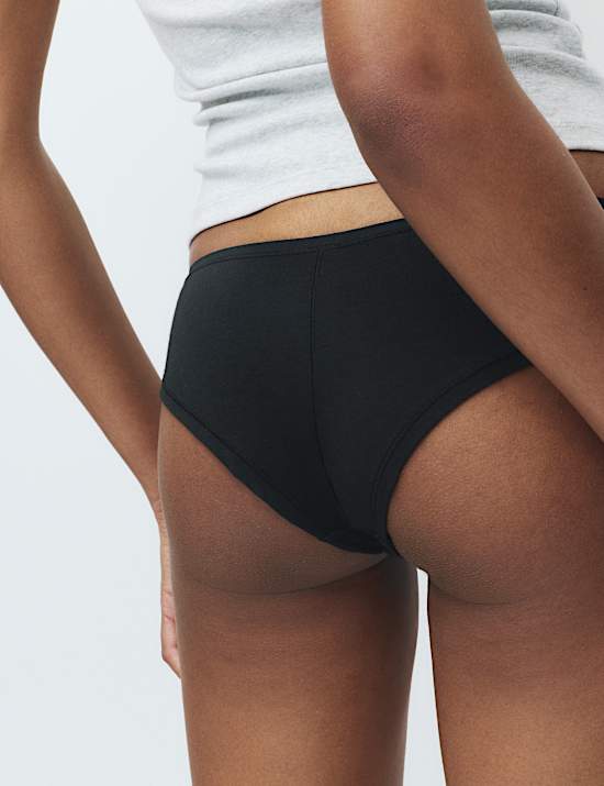 5 Pack Cotton Modal Hipster Knickers