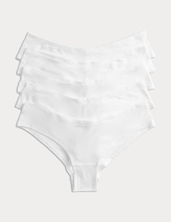 5 Pack Cotton Modal Hipster Knickers