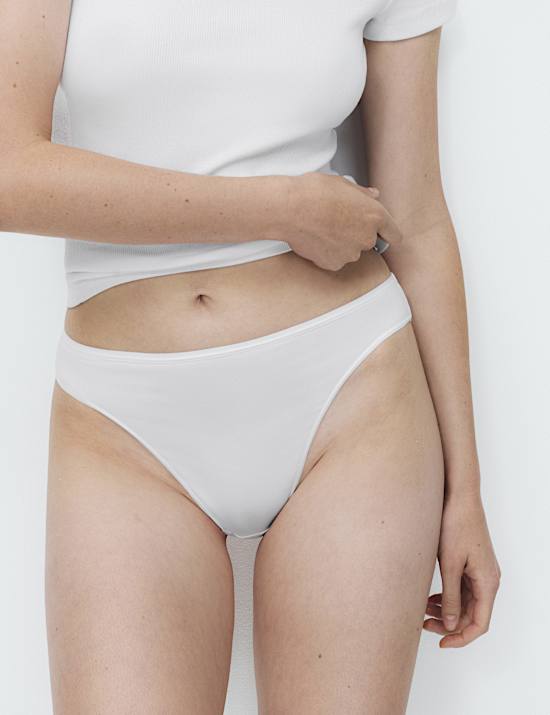7 Pack Microfibre High Leg Knickers