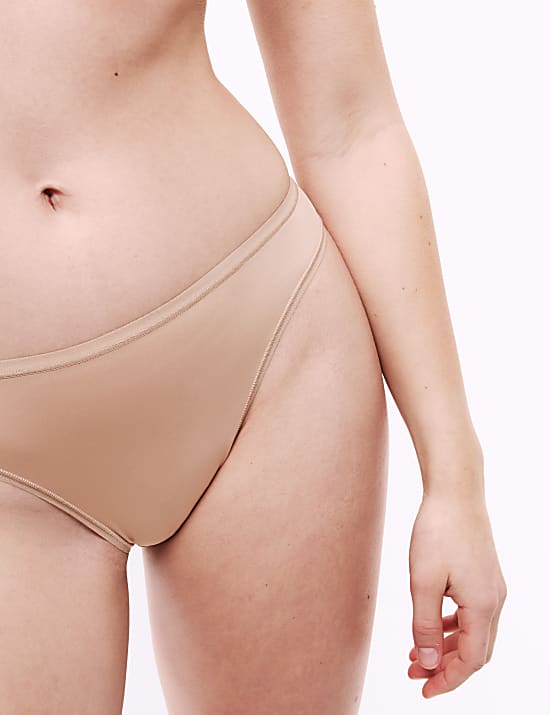 5pk Microfibre High Leg Knickers