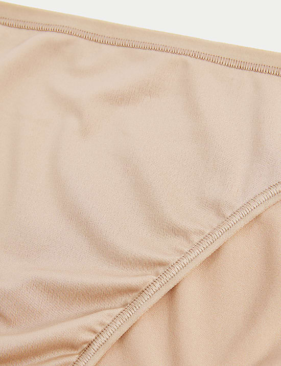5pk Microfibre High Leg Knickers