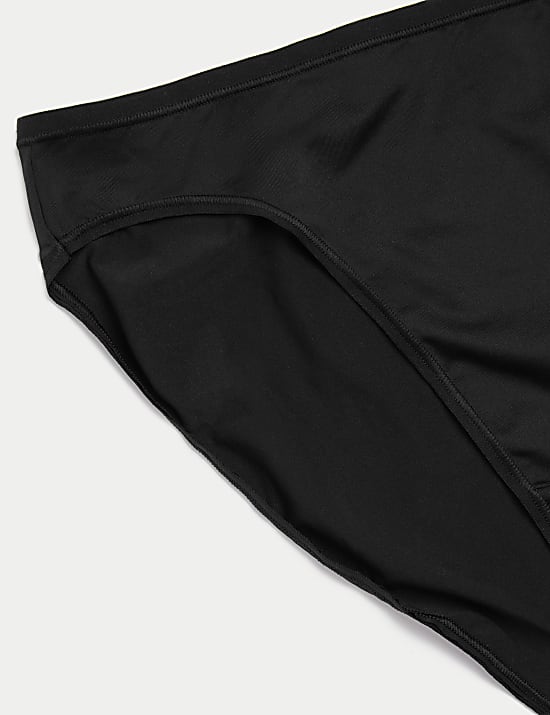 Σλιπ με ψηλό κόψιμο και μικροΐνες, σετ των 5