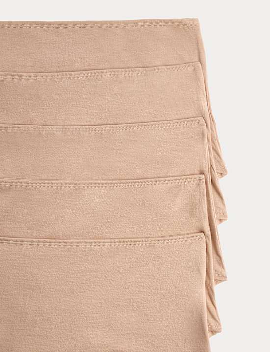 5 Pack Pure Cotton High Rise Shorts