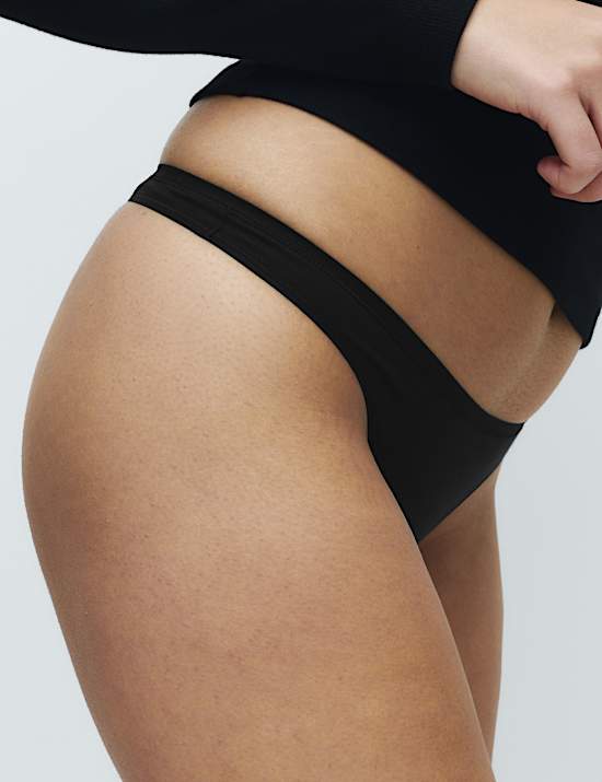 5 Pack Cotton Modal Thongs