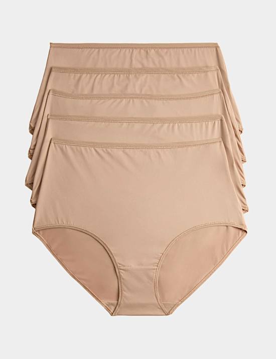 5pk Microfibre Full Briefs