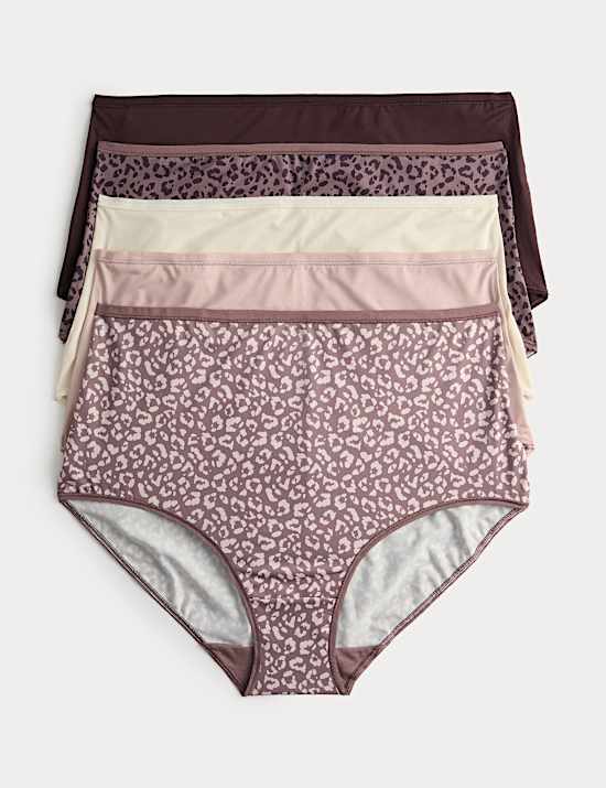 5pk Microfibre Full Briefs