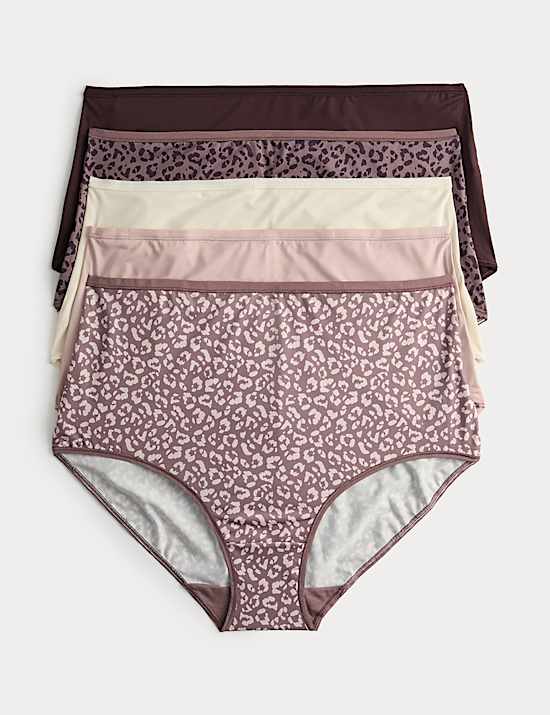 5pk Microfibre Full Briefs