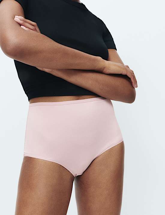 5pk Microfibre Full Briefs