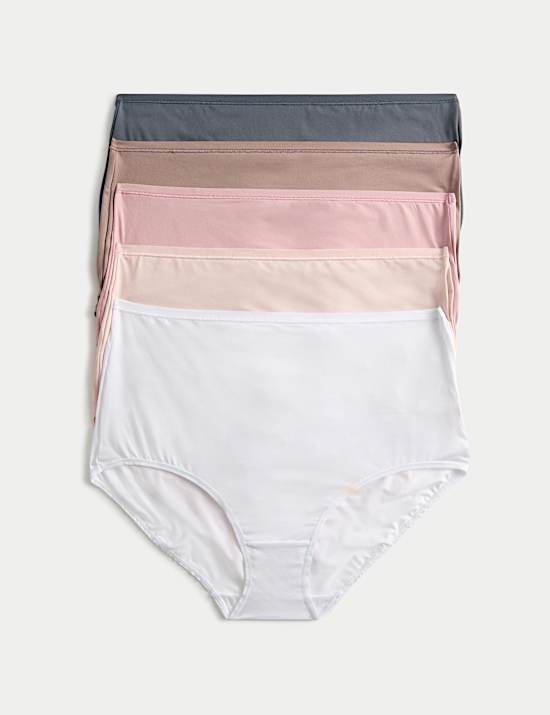 5pk Microfibre Full Briefs