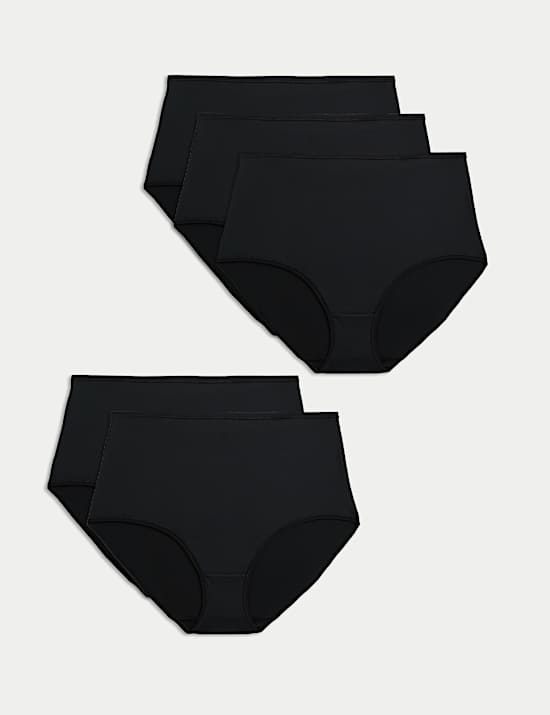 5pk Microfibre Full Briefs