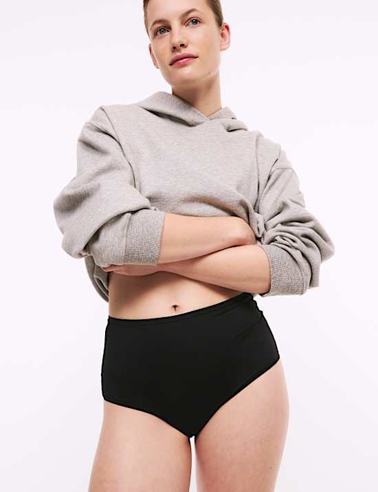 Ψηλόμεσο σλιπ με μικροΐνες, σετ των 5