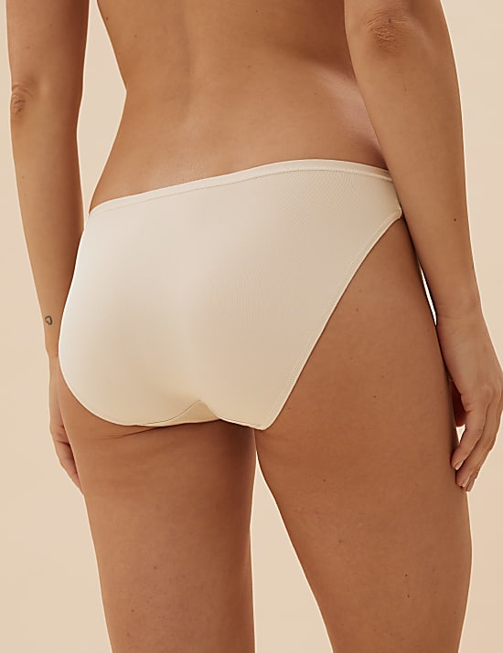 5pk Microfibre Low Rise Bikini Knickers