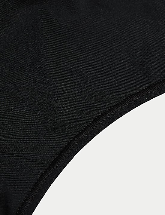 5pk Microfibre Low Rise Thongs