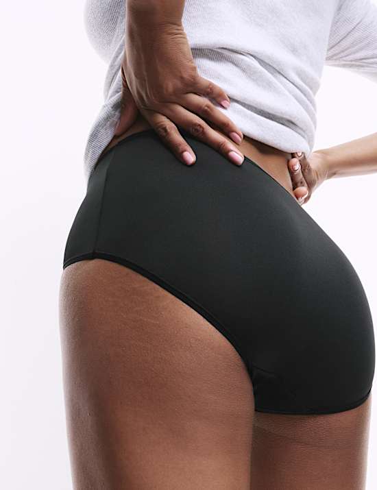 5pk No VPL Microfibre High Rise Shorts