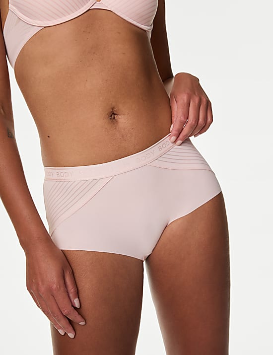 3pk Body Define&trade; High Rise Shorts