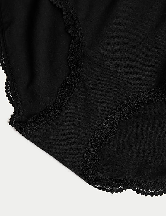 3pk Cotton Rich High Rise Shorts