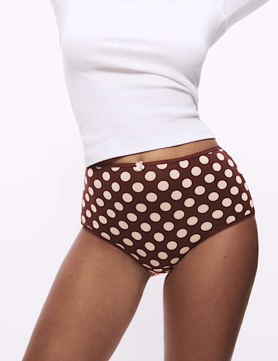 5pk Cotton Rich Lycra® Full Briefs