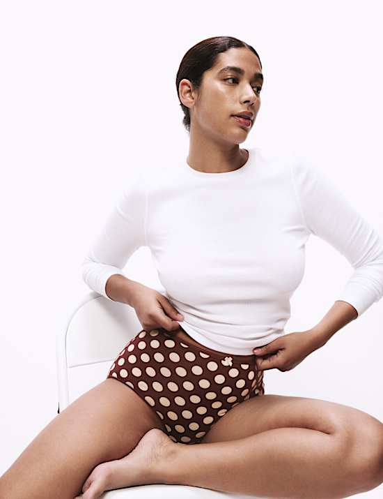 5pk Cotton Rich Lycra® Full Briefs