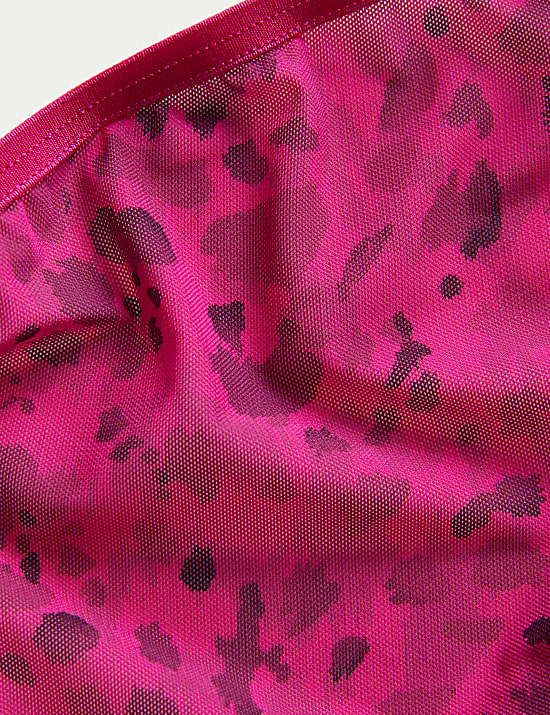 3pk Flexifit™ Sheer High Leg Knickers