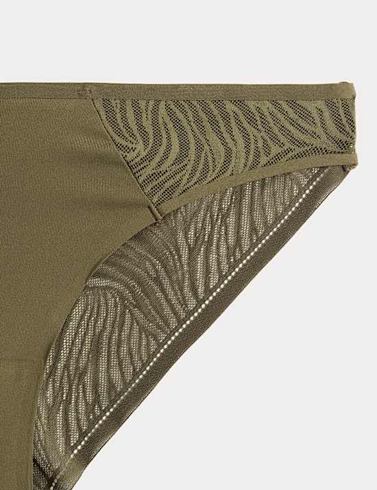 Set van 2 Braziliaanse slips met kant