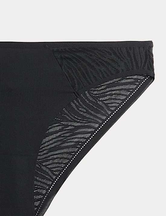 2 Pack Body Invisibles&trade; Lace Brazilian Knickers