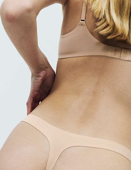 3 pack Body Invisibles No VPL Dipped Thongs