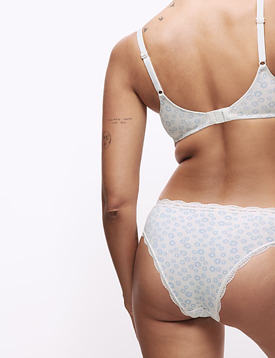 3pk Cotton Rich Brazilian Knickers