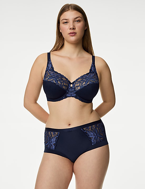 3pk Wildblooms High Rise Knicker Shorts