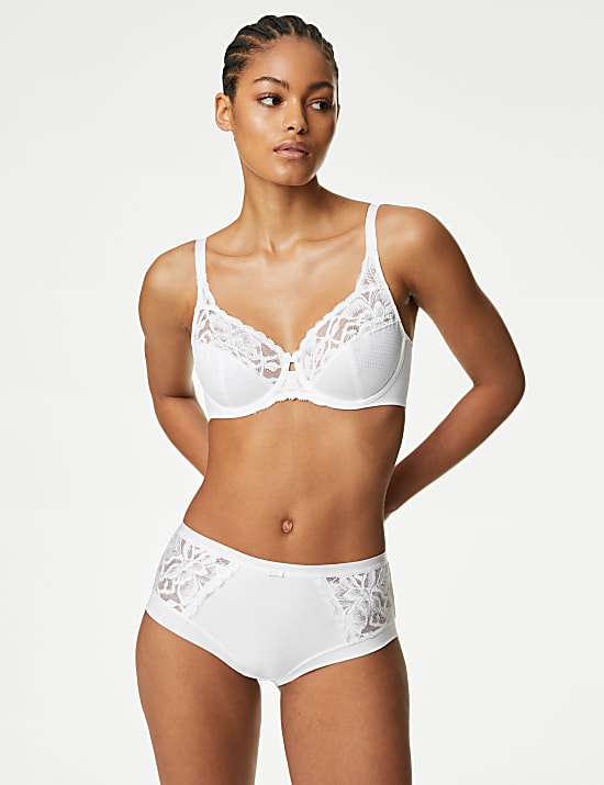 3pk Wildblooms High Rise Knicker Shorts