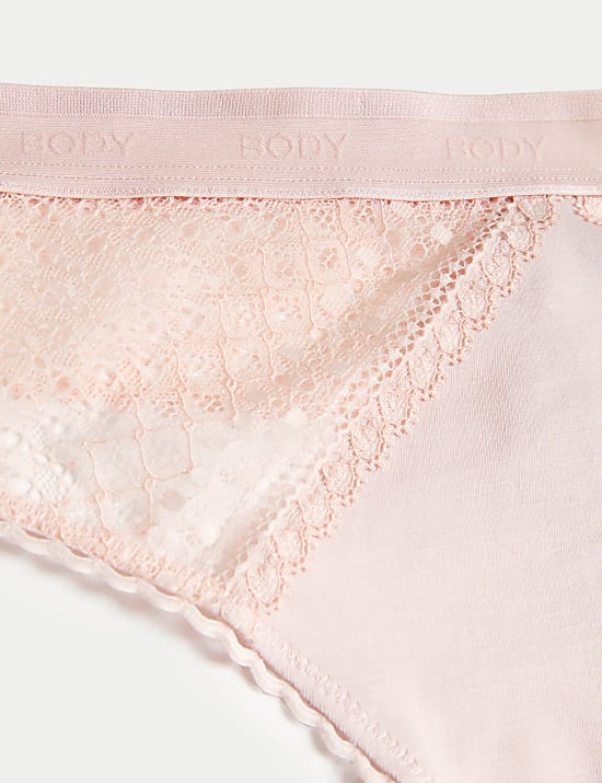 3pk Cotton with Cool Comfort™ Thongs