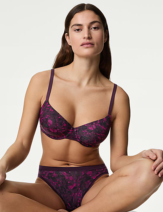 Σλιπ Flexifit™ με ψηλό κόψιμο στους γοφούς με modal, σετ των 3