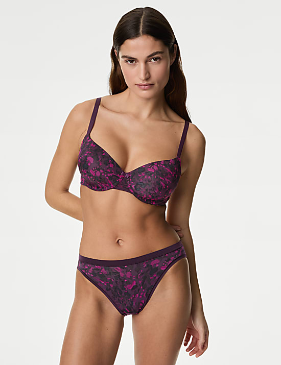 Σλιπ Flexifit™ με ψηλό κόψιμο στους γοφούς με modal, σετ των 3